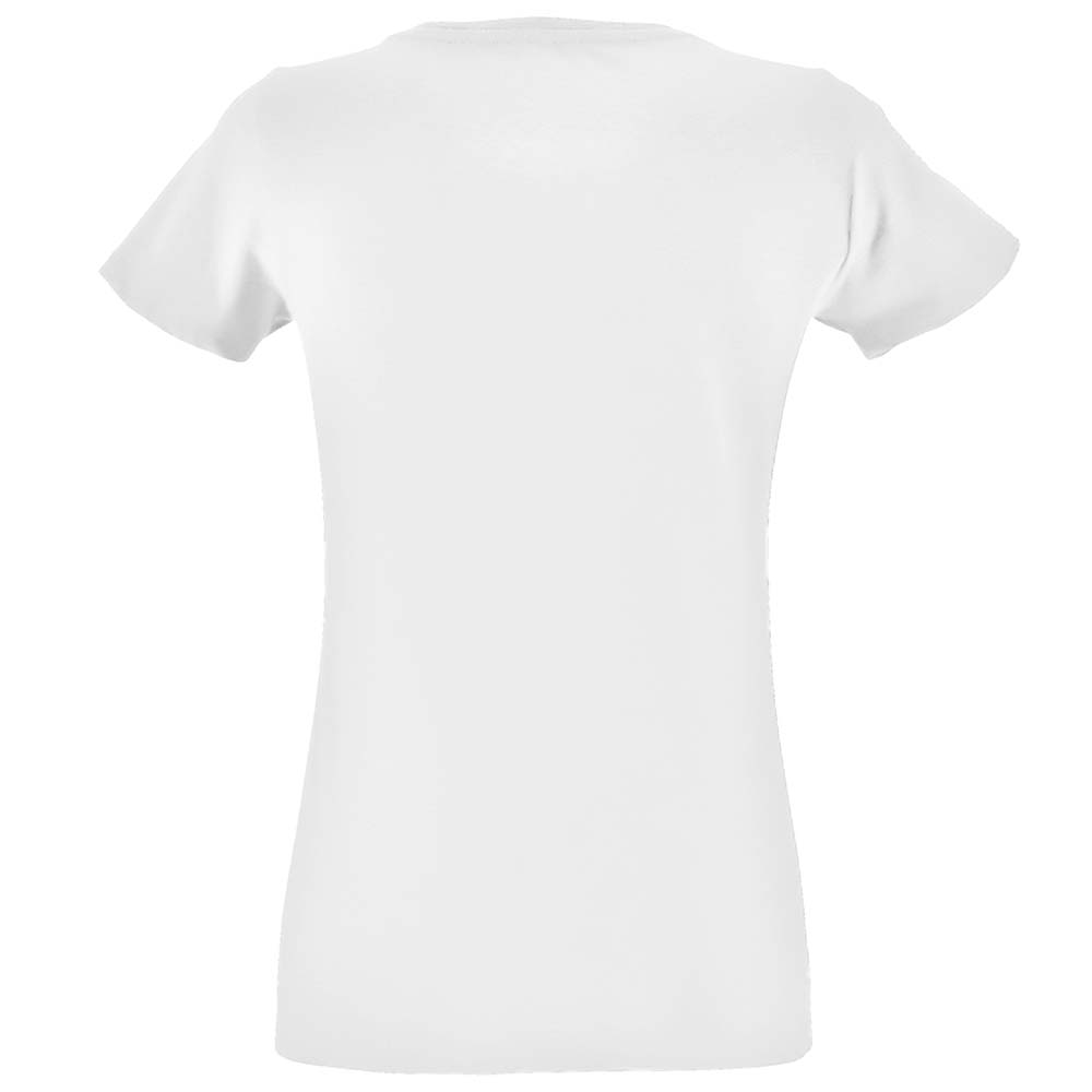 T-Shirt donna cotone colore bianco per le giornate storte - Made in Italy
