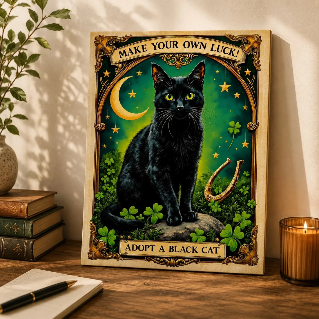 I gatti neri non portano sfortuna (la fortuna te la crei tu)