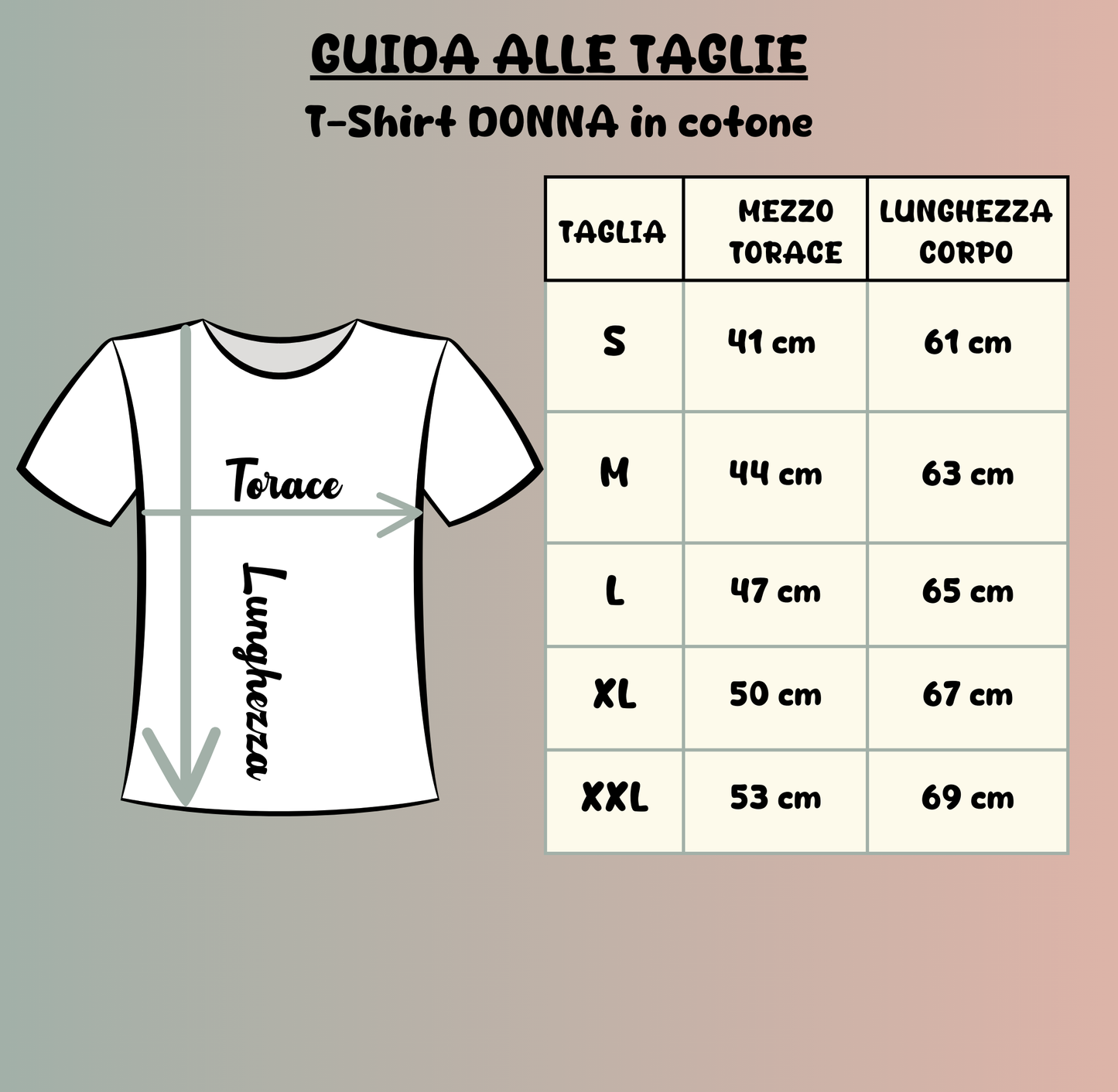 T-Shirt donna cotone colore bianco per le giornate storte - Made in Italy